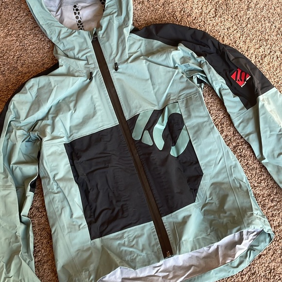 Five Ten All Mountain MTB Mountain bike rain jacket Sz XS, - Picture 2 of 7